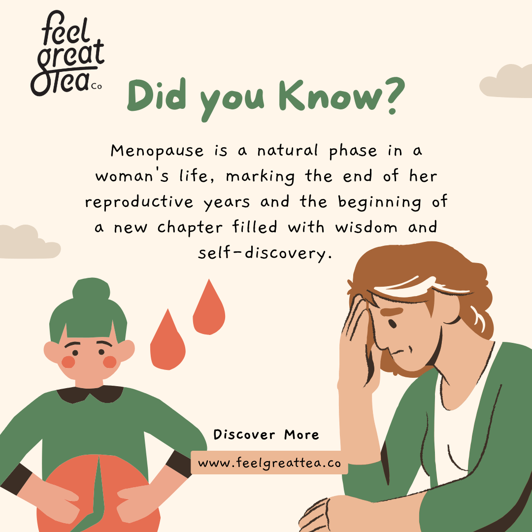 Menopause Tea - Premium Teas from Feel Great Tea Co. - Just 1499! Shop now at Feel Great Tea Co.