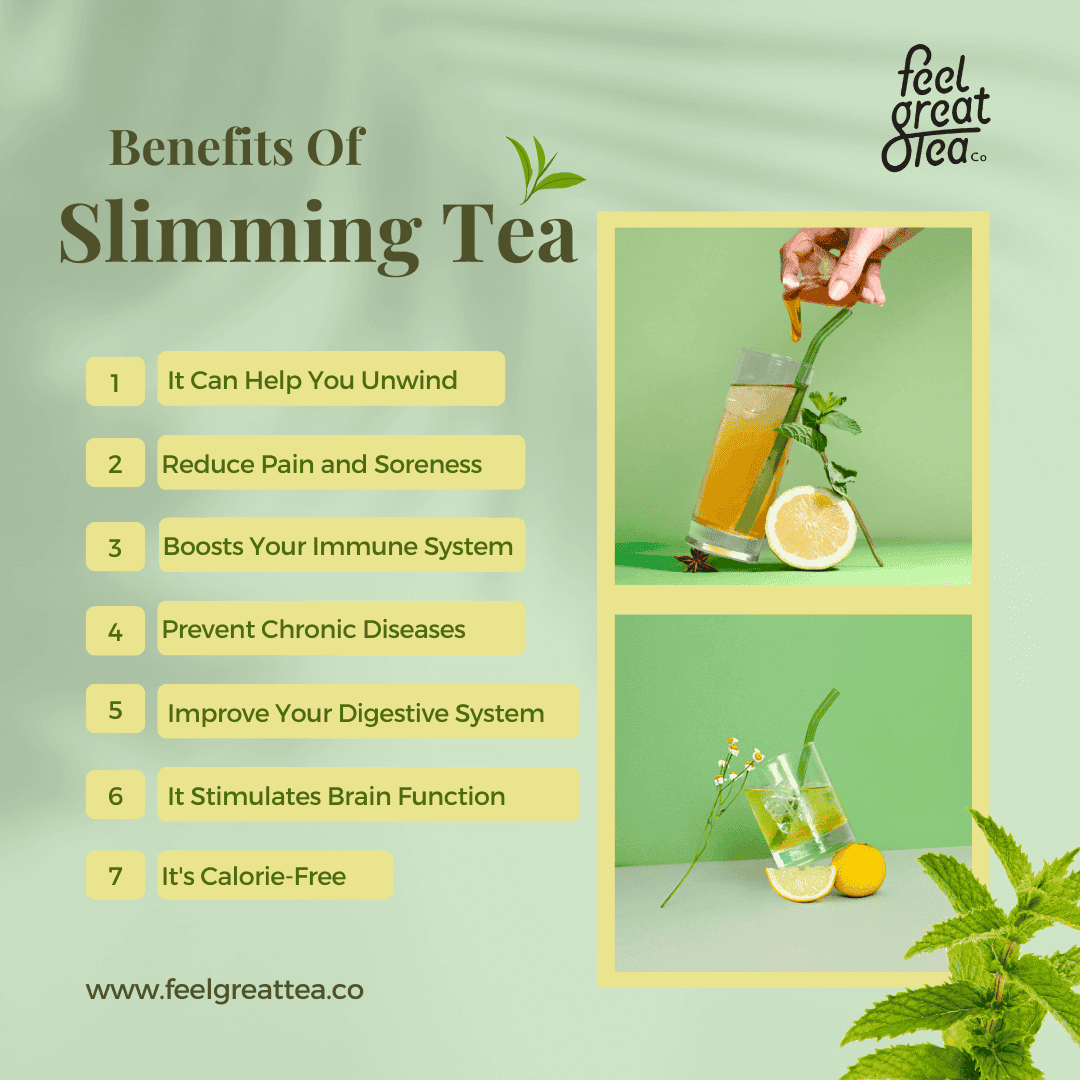 Slimming Tea - Premium Wellness Tea from Feel Great Tea Co. - Just 1349! Shop now at Feel Great Tea Co.