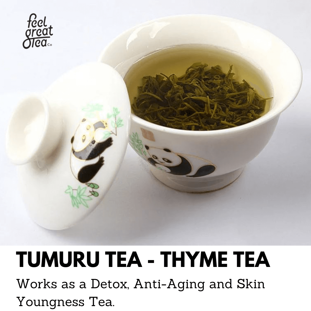 Tumuru Tea (Hunza Green Tea) – Wild Thyme - Premium  from Feel Great Tea Co. - Just 499! Shop now at Feel Great Tea Co.