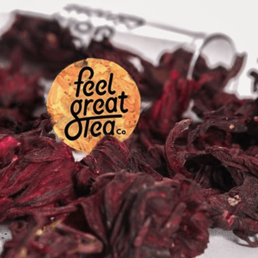 Hibiscus Tea - Premium Teas from Feel Great Tea Co. - Just 1749! Shop now at Feel Great Tea Co.