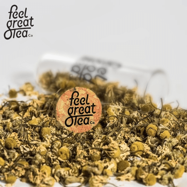 Chamomile Tea - Premium Teas from Feel Great Tea Co. - Just 1749! Shop now at Feel Great Tea Co.