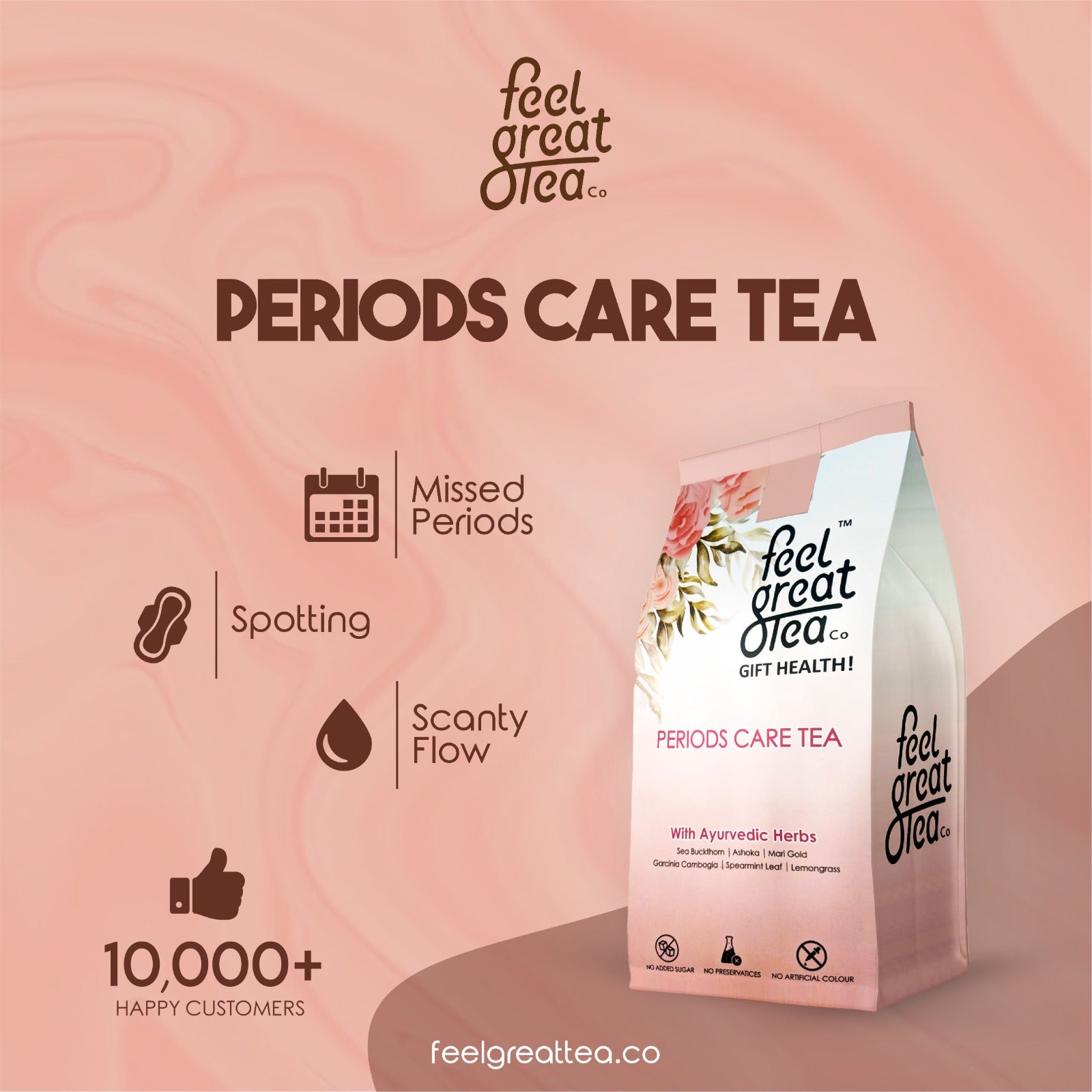 Periods Care Tea - Premium Teas from Feel Great Tea Co. - Just 1949! Shop now at Feel Great Tea Co.