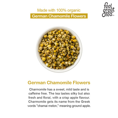 Chamomile Tea - Premium Teas from Feel Great Tea Co. - Just 1199! Shop now at Feel Great Tea Co.