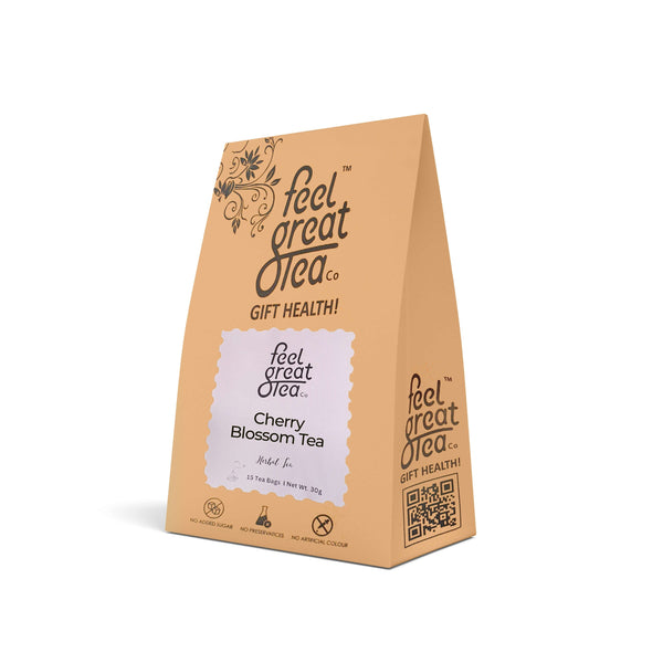 Cherry Blossom Tea - Premium Teas from Feel Great Tea Co. - Just 999! Shop now at Feel Great Tea Co.