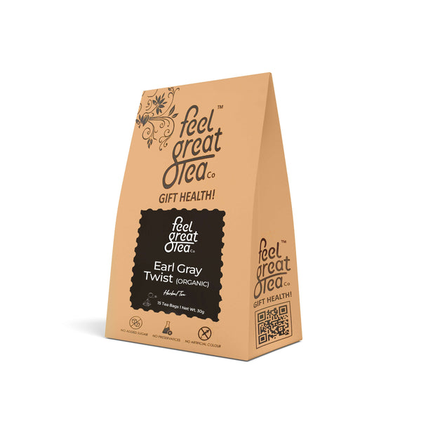 Earl Gray Twist (Organic) - Premium Teas from Feel Great Tea Co. - Just 999! Shop now at Feel Great Tea Co.