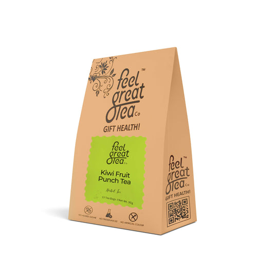 Kiwi Fruit Punch Tea - Premium Teas from Feel Great Tea Co. - Just 499! Shop now at Feel Great Tea Co.