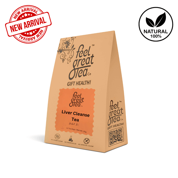 Liver Cleanse Tea- For Gut issues and Overall Liver health - Premium Teas from Feel Great Tea Co. - Just 1499! Shop now at Feel Great Tea Co.