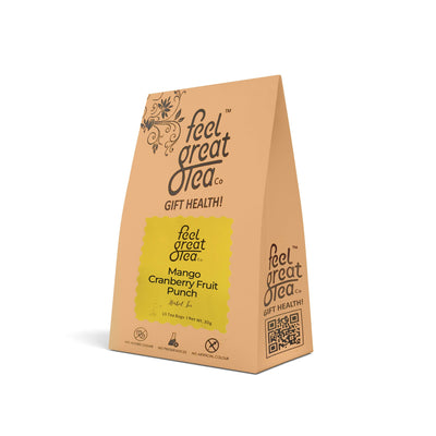 Mango Cranberry Fruit Punch Tea - Premium Teas from Feel Great Tea Co. - Just $799! Shop now at Feel Great Tea Co.