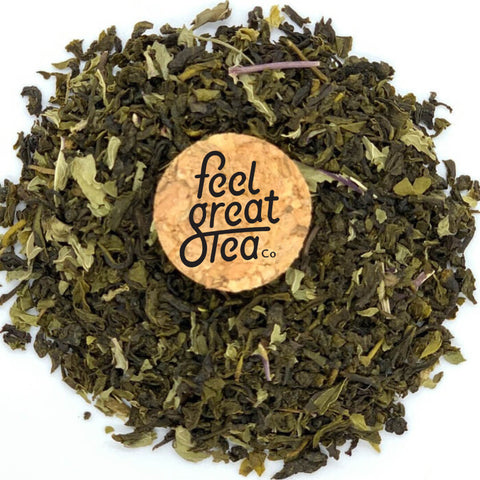 Moroccan Mint (Organic) - Premium Teas from Feel Great Tea Co. - Just 1299! Shop now at Feel Great Tea Co.