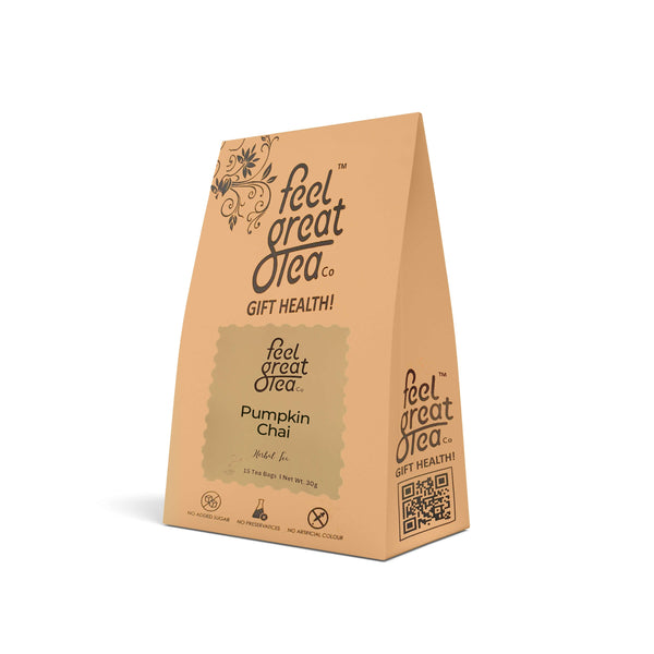 Pumpkin Chai - Premium Teas from Feel Great Tea Co. - Just 999! Shop now at Feel Great Tea Co.