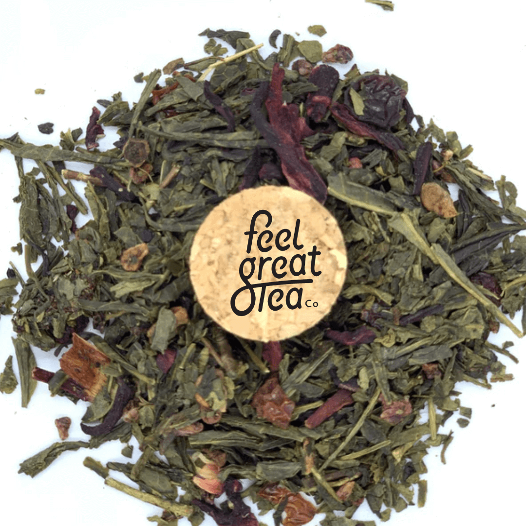 Cherry Blossom Tea - Premium Teas from Feel Great Tea Co. - Just 999! Shop now at Feel Great Tea Co.