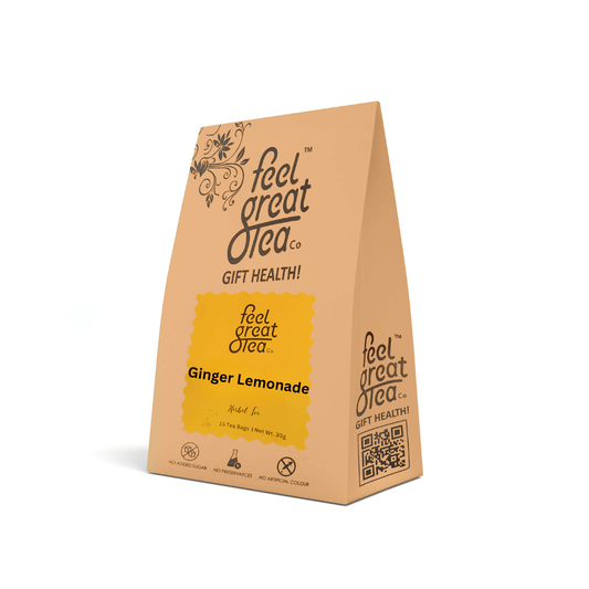 Ginger Lemonade Tea - Premium Teas from Feel Great Tea Co. - Just 1399! Shop now at Feel Great Tea Co.