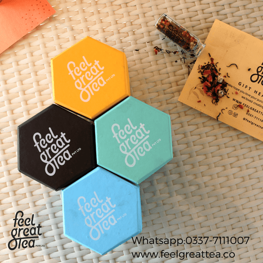 Magic Box – Pack of 7 Fun Flavors of Herbal Tea’s - Premium Teas from Feel Great Tea Co. - Just 2499! Shop now at Feel Great Tea Co.