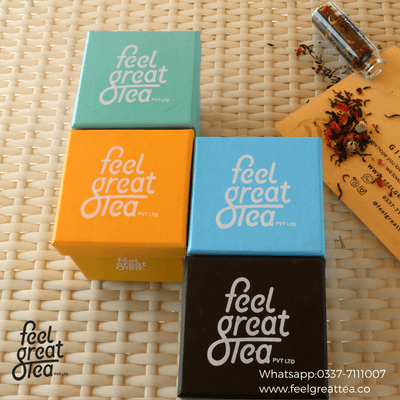 Penta Box – Pack of 5 Fun Flavors of Herbal Tea’s - Premium  from Feel Great Tea Co. - Just $1699! Shop now at Feel Great Tea Co.
