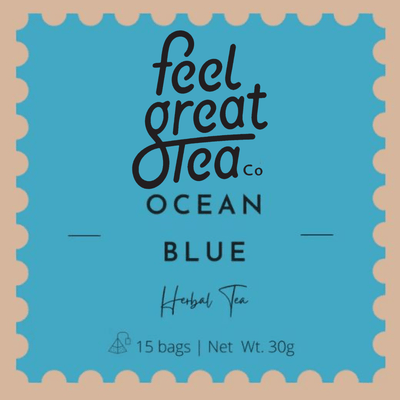 Ocean Blue - Tea bags - Premium Teas from Feel Great Tea Co. - Just $850.00! Shop now at Feel Great Tea Co.