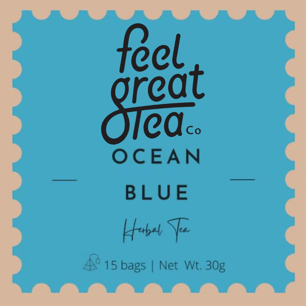 Ocean Blue - Tea bags - Premium Teas from Feel Great Tea Co. - Just 999! Shop now at Feel Great Tea Co.