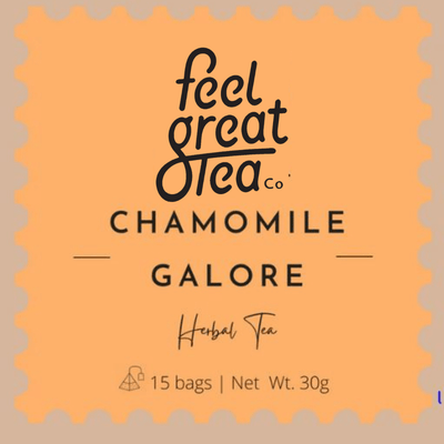 Chamomile Galore - Tea Bags - Premium Teas from Feel Great Tea Co. - Just $850.00! Shop now at Feel Great Tea Co.