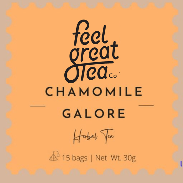 Chamomile Galore - Tea Bags - Premium Teas from Feel Great Tea Co. - Just 1099! Shop now at Feel Great Tea Co.