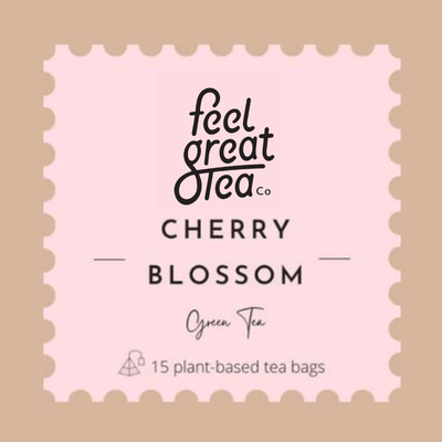 Cherry Blossom - Tea Bags - Premium  from Feel Great Tea Co. - Just $700.00! Shop now at Feel Great Tea Co.