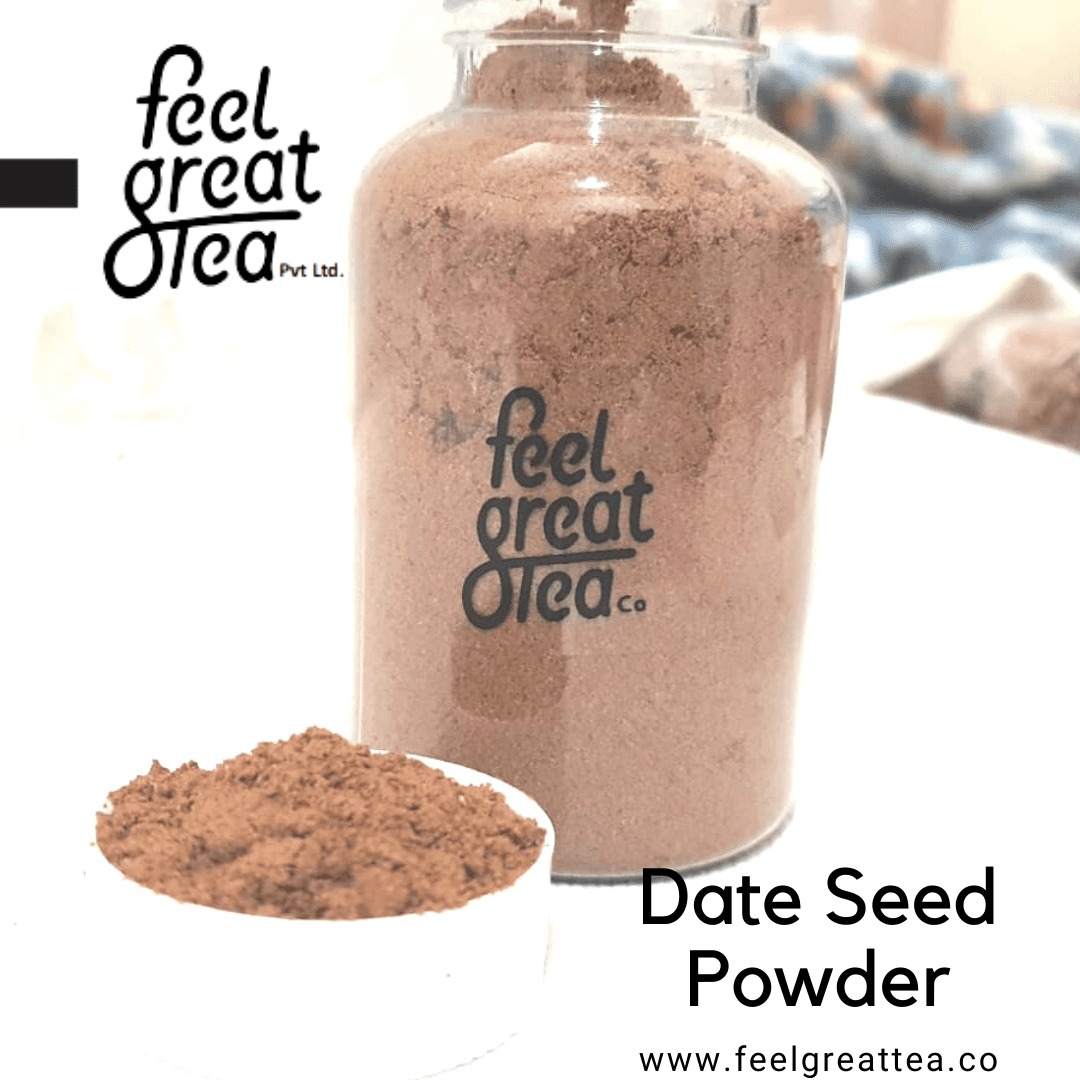 Date Seed Powder - Premium Date & Date's from Feel Great Tea Co. - Just 999! Shop now at Feel Great Tea Co.