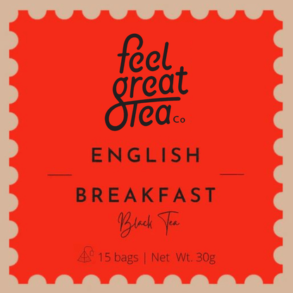 English Breakfast - Tea Bags - Premium Teas from Feel Great Tea Co. - Just 1199! Shop now at Feel Great Tea Co.