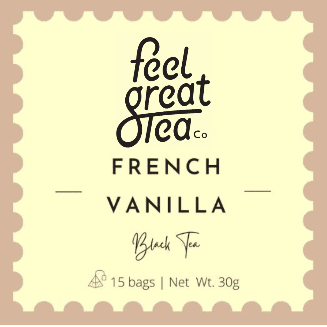 French Vanilla - Tea Bags - Premium  from Feel Great Tea Co. - Just 1199! Shop now at Feel Great Tea Co.