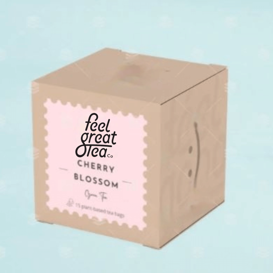 Cherry Blossom - Tea Bags - Premium  from Feel Great Tea Co. - Just 1099! Shop now at Feel Great Tea Co.