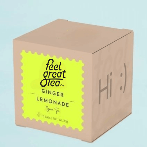 Ginger Lemonade - Tea Bags - Premium  from Feel Great Tea Co. - Just 999! Shop now at Feel Great Tea Co.