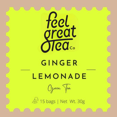 Ginger Lemonade - Tea Bags - Premium  from Feel Great Tea Co. - Just $800.00! Shop now at Feel Great Tea Co.