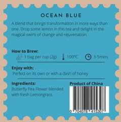Ocean Blue - Tea bags - Premium Teas from Feel Great Tea Co. - Just 999! Shop now at Feel Great Tea Co.