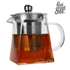 Teapot, Lightweight Elegant Filter Tea Kettle - Premium Tea Accessories from Feel Great Tea Co. - Just 2300! Shop now at Feel Great Tea Co.