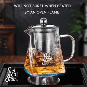 Teapot, Lightweight Elegant Filter Tea Kettle