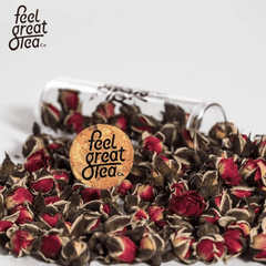 Rose Buds Herbal Tea - Premium  from Feel Great Tea Co. - Just 649! Shop now at Feel Great Tea Co.