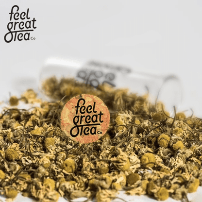 Chamomile Tea - Premium Teas from Feel Great Tea Co. - Just 1199! Shop now at Feel Great Tea Co.