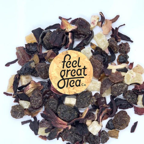 Kiwi Fruit Punch Tea - Premium Teas from Feel Great Tea Co. - Just 499! Shop now at Feel Great Tea Co.